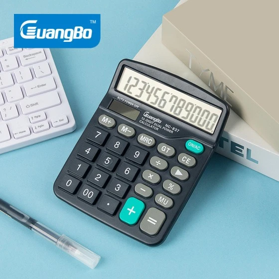 Kalkulator Guangbo Kalkulator NC-837 12 Digit / Calculator